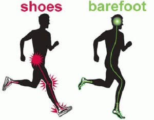 Verschillen tussen barefoot- en shodfoot running